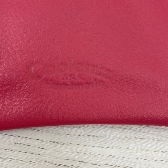 NWT Coblentz U.S.A Handmade Leather Wristlet - Picture 3 of 14